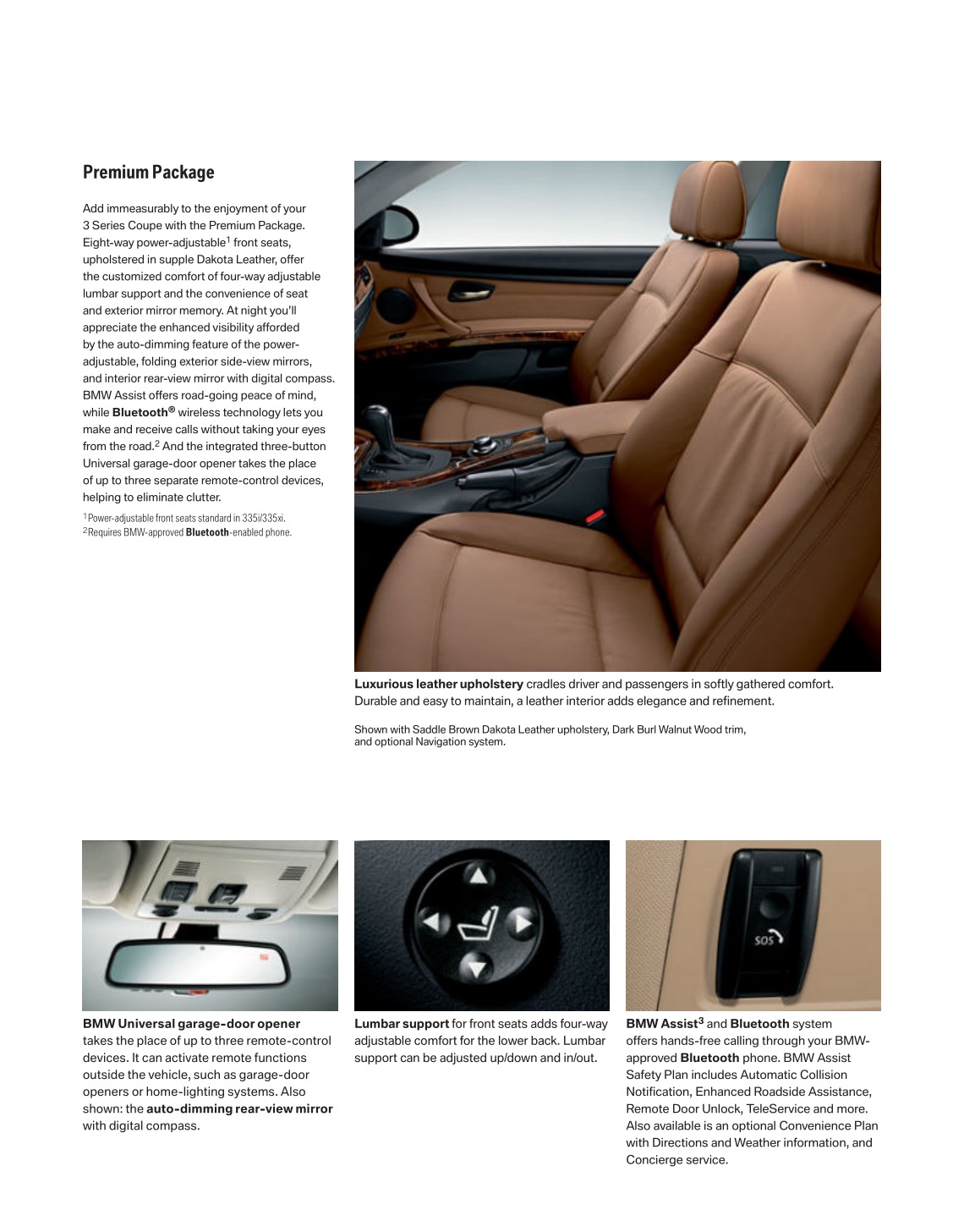 2008 BMW 3-Series Coupe Brochure Page 8